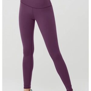 ALO Yoga Purple High-Rise Leggings